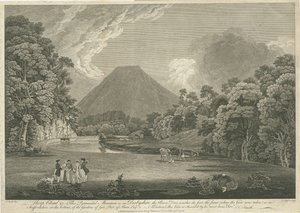 Dovedale - Thorpe Cloud: gravura, nd [c 1766] (impressão) de Thomas of Derby (after) Smith