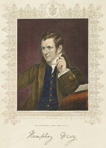 Humphry Davy, químico e inventor britânico, 1801