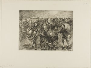 Antes da invasão de Théophile Alexandre Pierre Steinlen