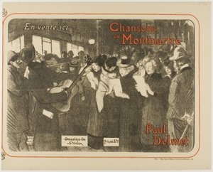 Canções de Montmartre de Théophile Alexandre Pierre Steinlen