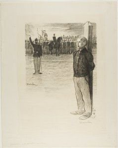 Reabilitação civil e execução militar de Théophile Alexandre Pierre Steinlen