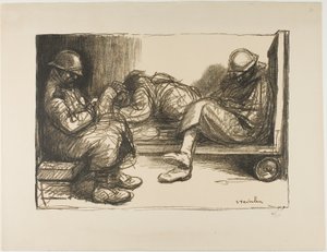 No banco de suplentes de Théophile Alexandre Pierre Steinlen
