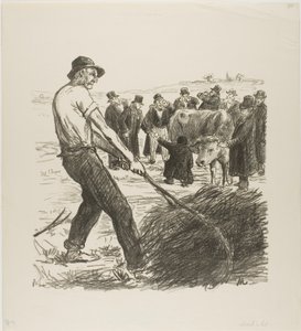 Vaca leiteira de Théophile Alexandre Pierre Steinlen