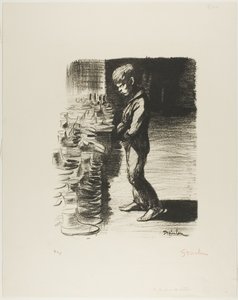 Sobre o tema das botas de Théophile Alexandre Pierre Steinlen
