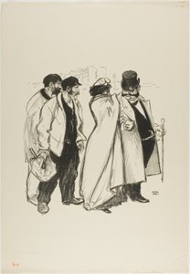 Ela saiu-se mal! de Théophile Alexandre Pierre Steinlen