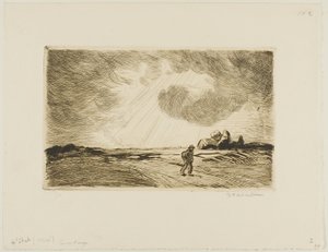 Tempo tempestuoso de Théophile Alexandre Pierre Steinlen