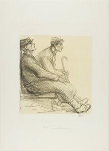 Os Convalescentes de Théophile Alexandre Pierre Steinlen
