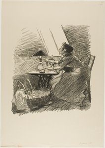 As alegrias do verão de Théophile Alexandre Pierre Steinlen