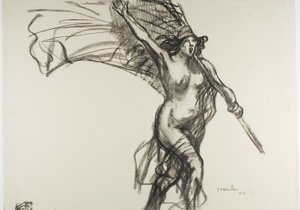 A República chama-nos..., placa quinze de Actualités de Théophile Alexandre Pierre Steinlen