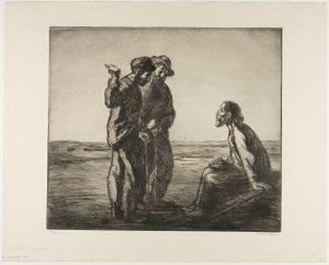 Os Três Companheiros de Théophile Alexandre Pierre Steinlen