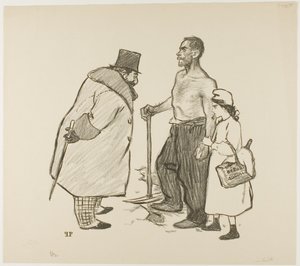 A filha mais nova de Théophile Alexandre Pierre Steinlen