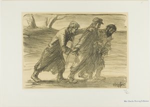 Três camaradas de Théophile Alexandre Pierre Steinlen