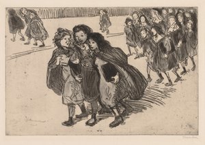 Vindo da escola de Théophile Alexandre Steinlen