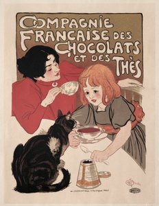 Companhia Francesa do Chocolate e das Coisas de Théophile Alexandre Steinlen