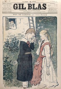 Ilustração de &39;Hair of Carrot&39; de Jules Renard (1864-1910) em &39;Gil Blas&39;, 20 de outubro de 1895