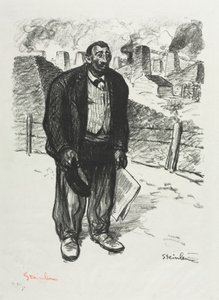 O trabalhador honesto de Théophile Alexandre Steinlen