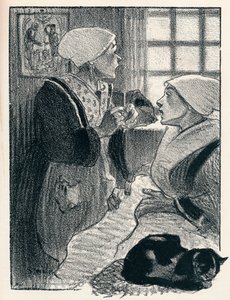 Les Femmes De France from Chansons De Femmes, 1897, 1898 de Théophile Alexandre Steinlen