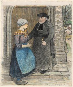 Penitência, 1899. de Théophile Alexandre Steinlen