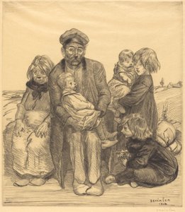 Pessoa pobre de Théophile Alexandre Steinlen
