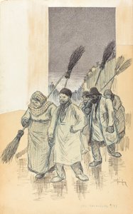 Varredores, 1888. de Théophile Alexandre Steinlen