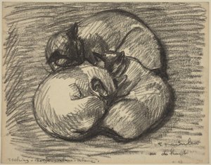 Os gatos: Tsching, Batzar e Blanc-Blanc, final do século XIX e início do século XX. de Théophile Alexandre Steinlen