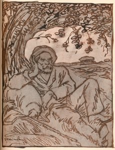 O Vagabundo, c1879-1914, 1914 de Théophile Alexandre Steinlen