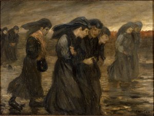 O retorno dos trabalhadores O retorno dos trabalhadores, 1903. de Théophile Alexandre Steinlen