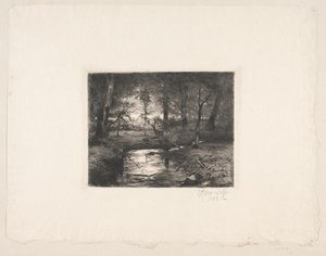 Aa na floresta de Borrevejle de Thorvald Niss