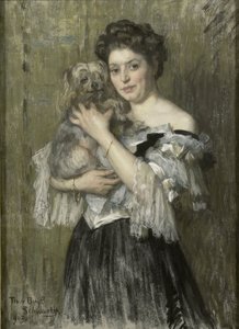 Mary Catherine Josephine Jordan (1866-1948). Esposa do pintor George Hendrik Breitner