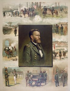 Subvenção de West Point para Appomattox de Thure de (after) Thulstrup
