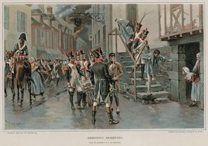 Prender desertores de Thure de Thulstrup