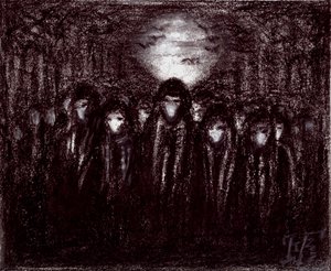 Figuras misteriosas da floresta