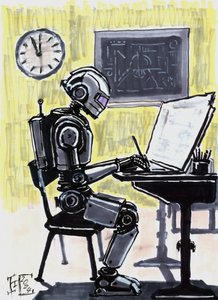 Aprendizagem dos alunos com robôs
