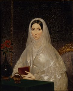 Retrato da Condessa Tatyana Golitsyna Potemkina, década de 1840