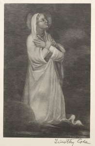 Velhos mestres italianos: Figura da Virgem, 1888-1892.