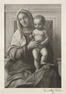 Velhos mestres italianos: Madonna e Criança, 1888-1892.