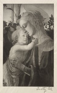 Velhos mestres italianos: Madonna e Criança, 1890.