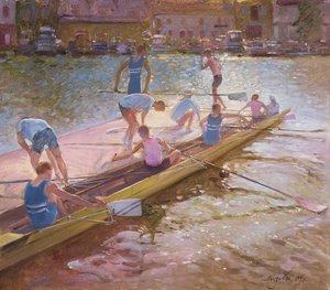 Na jangada, Henley, 1993 de Timothy Easton