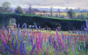 Hoeing Against the Hedge, 1991 de Timothy Easton