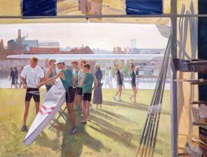 Preparações (óleo sobre tela) de Timothy Easton