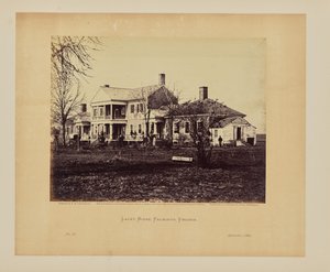 Casa Lacey, Falmouth, Virgínia de Timothy H. OSullivan