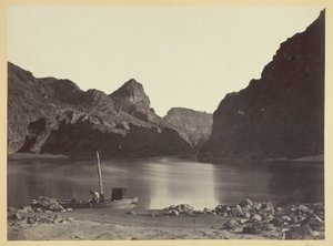 Black Cañon, Rio Colorado, do Acampamento 8, olhando para cima