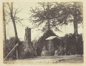 Arquitetura do acampamento, Brandy Station, Virgínia de Timothy O