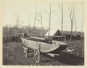 Barco pontão, Brandy Station, Virgínia