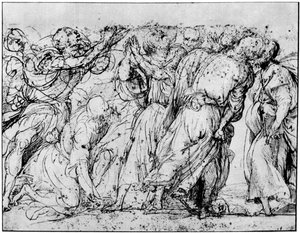 Grupo de Apóstolos, 1516-1518, 1937 de Tiziano Vecelli