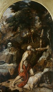 Penitente São Jerônimo, c. 1550. de Titian