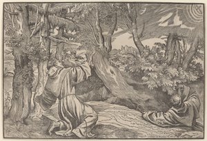 São Francisco Recebendo os Estigmas de Titian