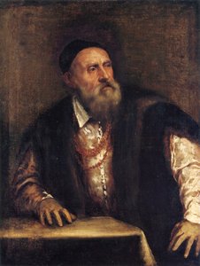 Auto-retrato, ca 1550-1562. de Titian