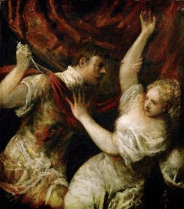 Tarquínio e Lucrécia, c. 1575