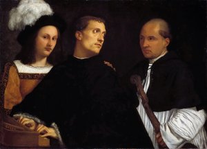 O Concerto, ca 1510-1511. de Titian